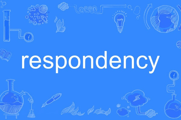 respondency respondency