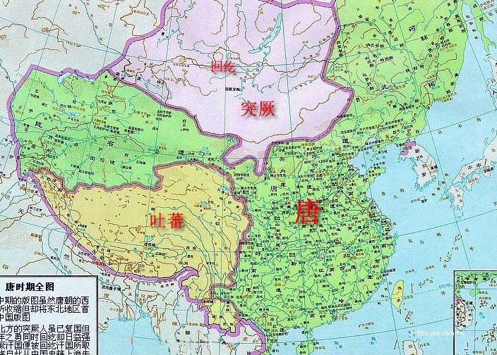 中國唐朝的疆域包括特穆爾圖淖爾