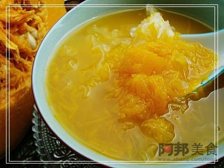 木耳南瓜湯 木耳南瓜湯