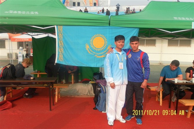 第十四屆亞洲跳傘錦標賽和哈薩克斯坦運動員
