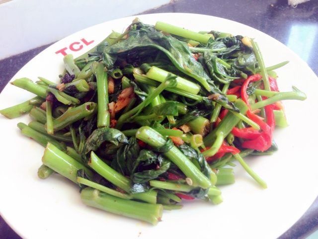 獨家炒通菜 獨家炒通菜