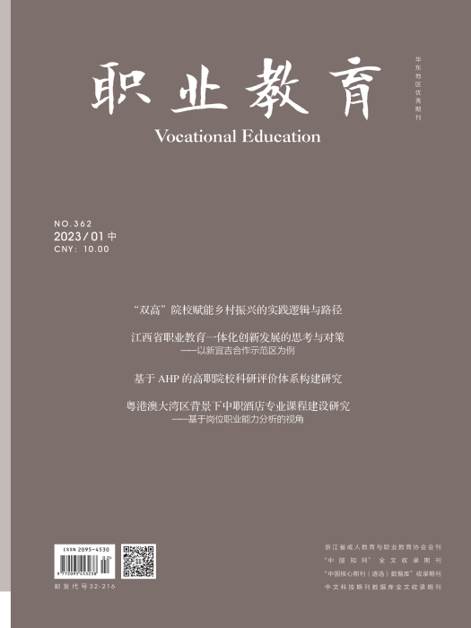 職業教育(浙江教育出版社集團有限公司主辦的職業教育類期刊) 職業教育(浙江教育出版社集團有限公司主辦的職業教育類期刊)