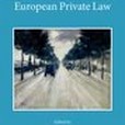 Constitutionalization of European Private Law Constitutionalization of European Private Law