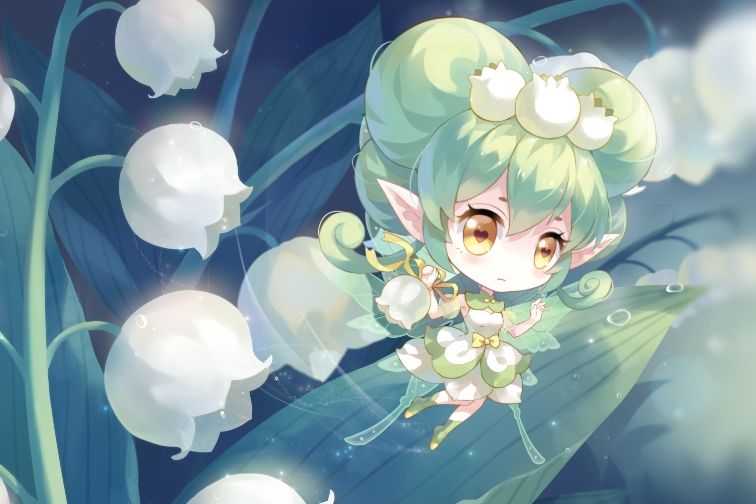 君影(遊戲《小花仙》鈴蘭精靈王) 君影(遊戲《小花仙》鈴蘭精靈王)