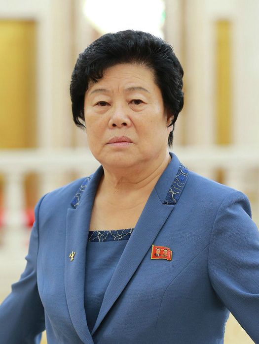 朴明順(朝鮮勞動黨中央政治局候補委員、黨中央部長) 朴明順(朝鮮勞動黨中央政治局候補委員、黨中央部長)