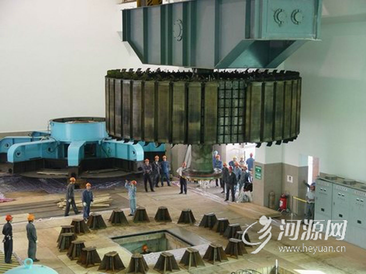 2003年，新豐江電廠一號機組增容改造