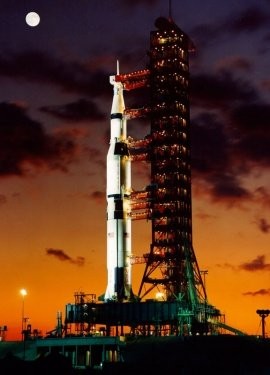 土星5號運載火箭在卡納維拉爾角發射場