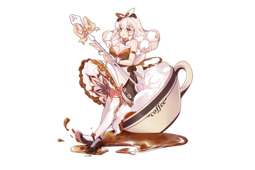 拿鐵咖啡(遊戲《料理次元》中的食靈) 拿鐵咖啡(遊戲《料理次元》中的食靈)