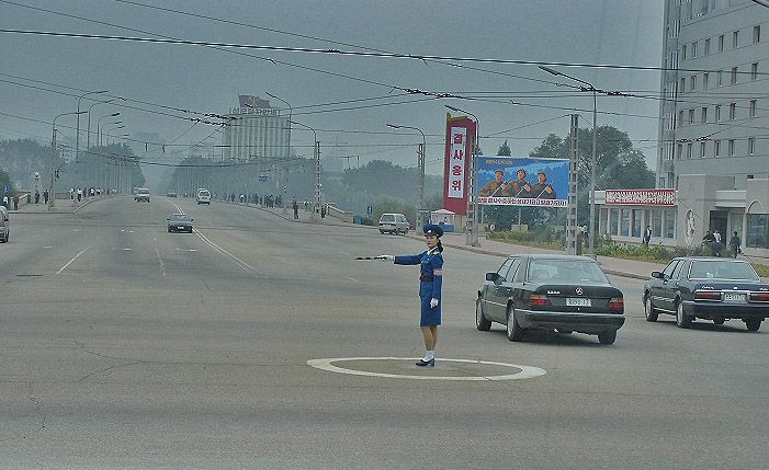 清津的道路交通