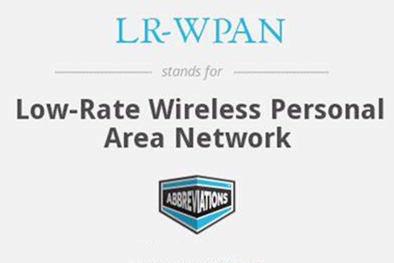 LR-WPAN LR-WPAN
