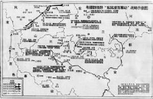 韋拔群領導‘東鳳凌百暴動’戰略示意圖