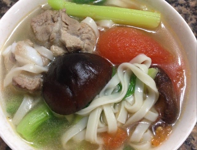 懶人版排骨麵 懶人版排骨麵