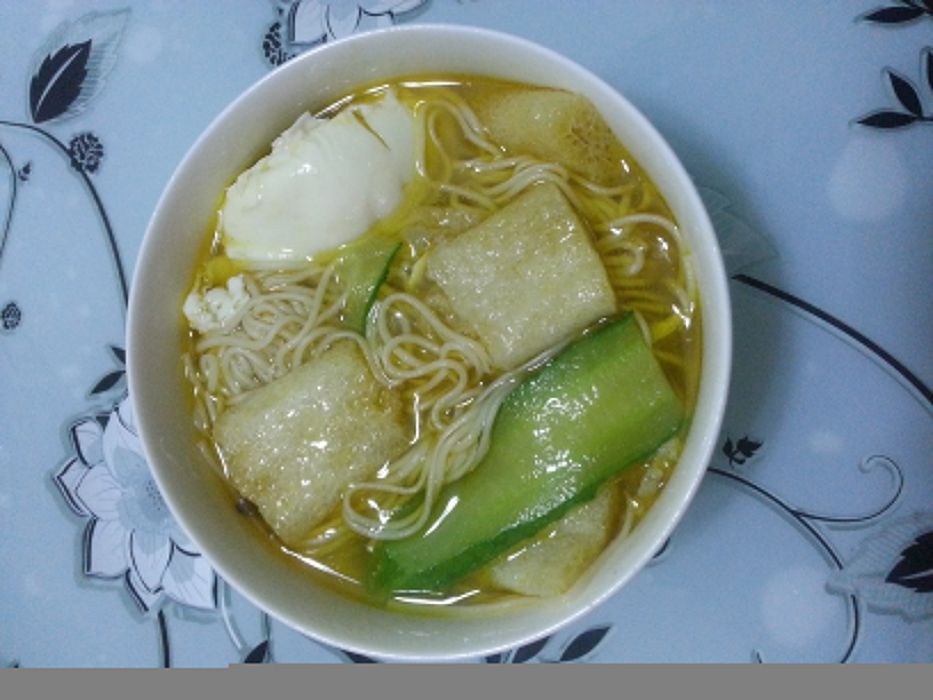 竹蓀雞湯麵 竹蓀雞湯麵