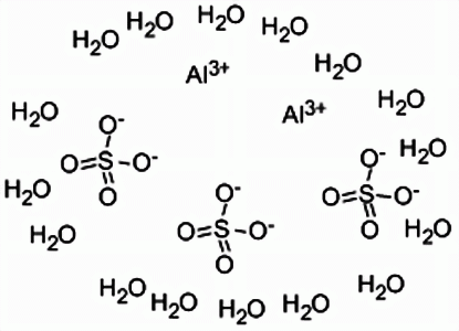 硫酸鋁化學結構式