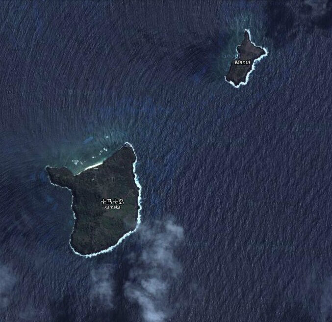 Kamaka卡馬卡島和Manui