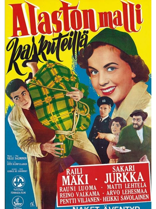 Alaston malli karkuteillä Alaston malli karkuteillä