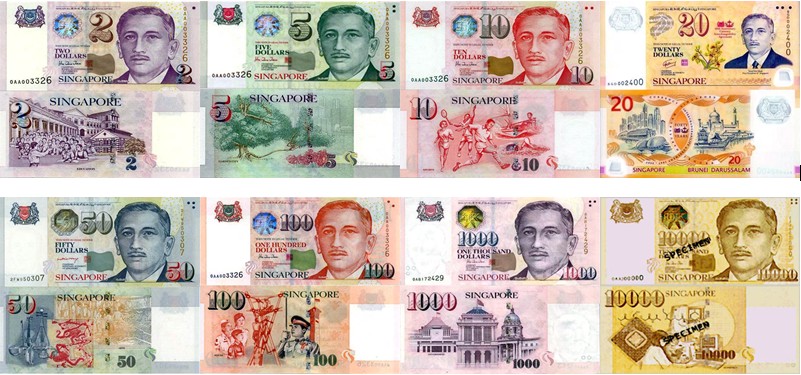 新加坡“肖像”系列鈔票