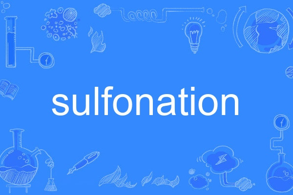 sulfonation sulfonation
