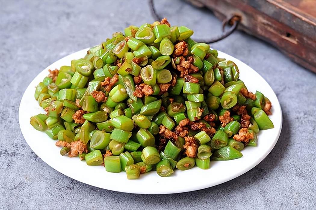 肉末四季豆 肉末四季豆