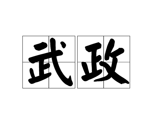 武政(漢語詞語)
