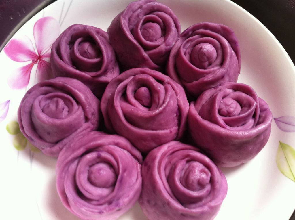 紫薯玫瑰花