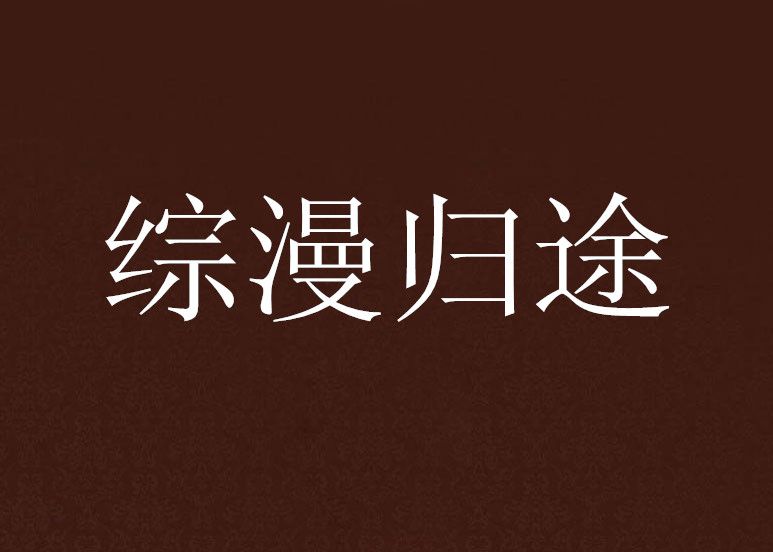 綜漫歸途 綜漫歸途