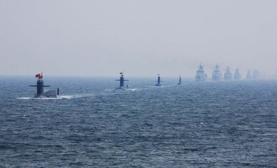 中國2009年海上大閱兵