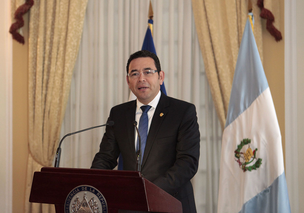 瓜地馬拉現任總統吉米·莫拉萊斯