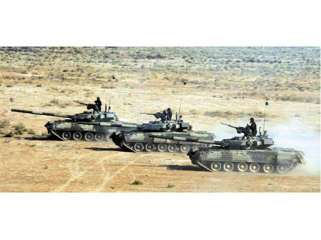 巴基斯坦裝備的T-80U主戰坦克