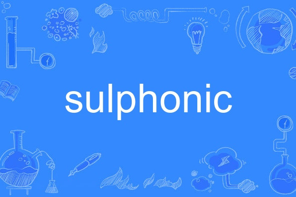 sulphonic sulphonic