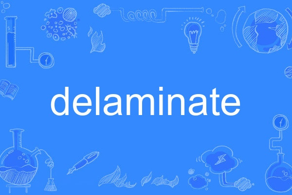 delaminate