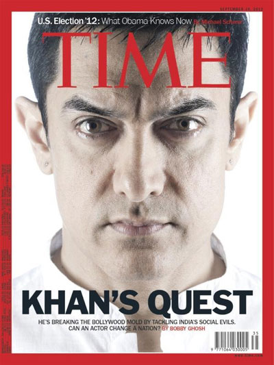 阿米爾·汗登上Times亞洲版封面