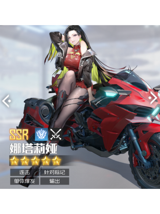 娜塔莉婭(手遊《戰火使命》中的角色) 娜塔莉婭(手遊《戰火使命》中的角色)