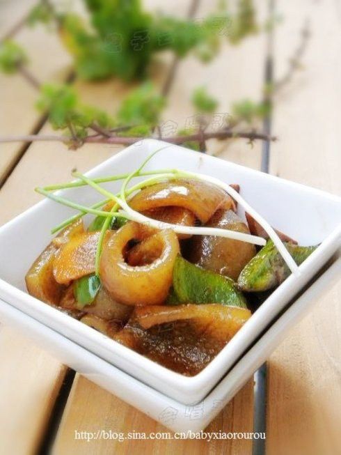炒肉皮 炒肉皮