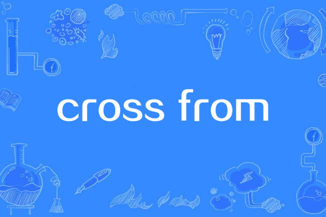 cross from cross from