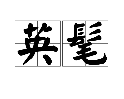 英髦 英髦