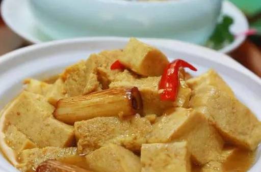 燒燴凍豆腐 燒燴凍豆腐