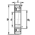 FAG LR6001-2RSR軸承 FAG LR6001-2RSR軸承