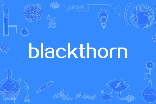 blackthorn blackthorn