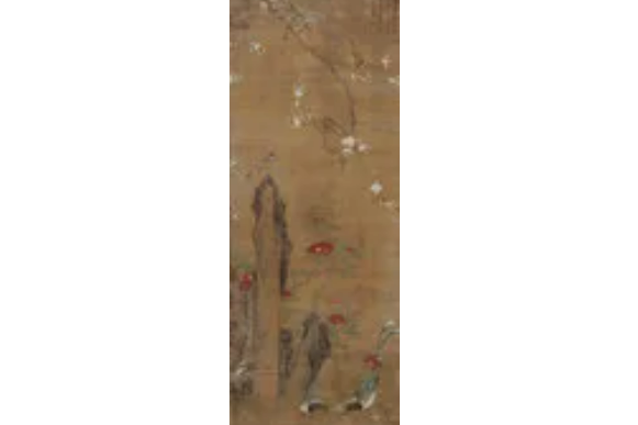 庭中梅雀圖 庭中梅雀圖