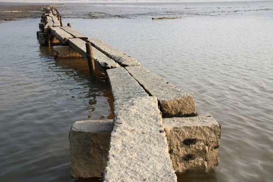 鄱陽湖明代石橋