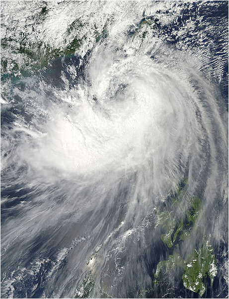熱帶風暴鳳凰 衛星雲圖