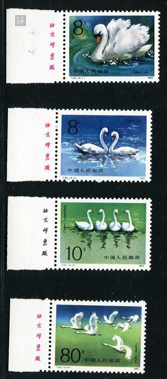 T83天鵝郵票