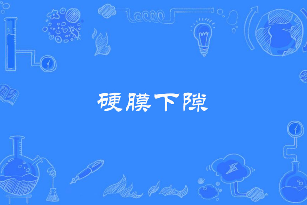 硬膜下隙 硬膜下隙