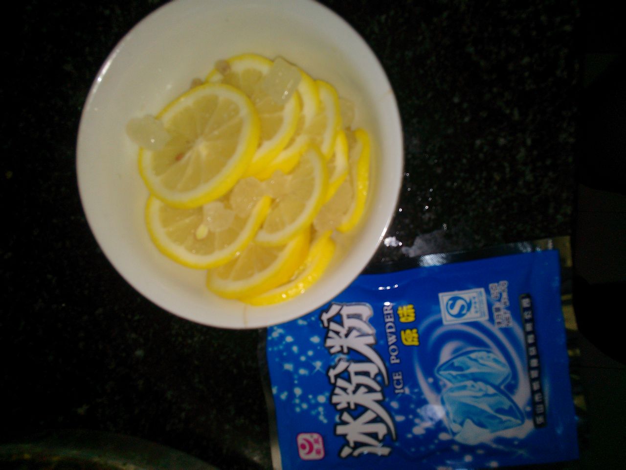 檸檬冰粉