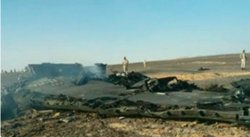 俄羅斯媒體公布殘骸照片