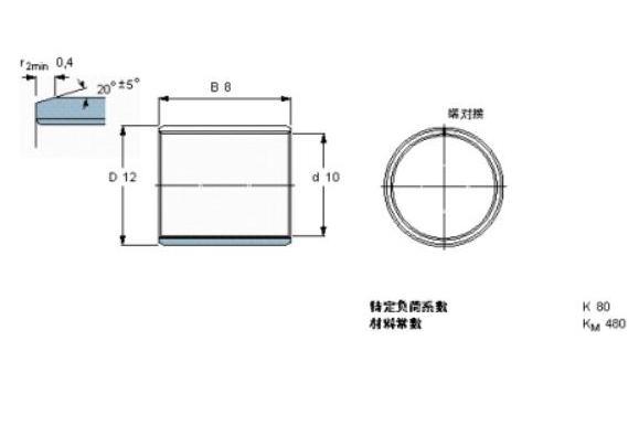 SKF PCM101208B軸承 SKF PCM101208B軸承