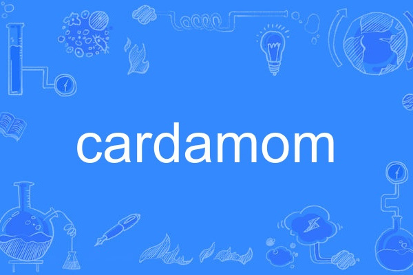 cardamom cardamom