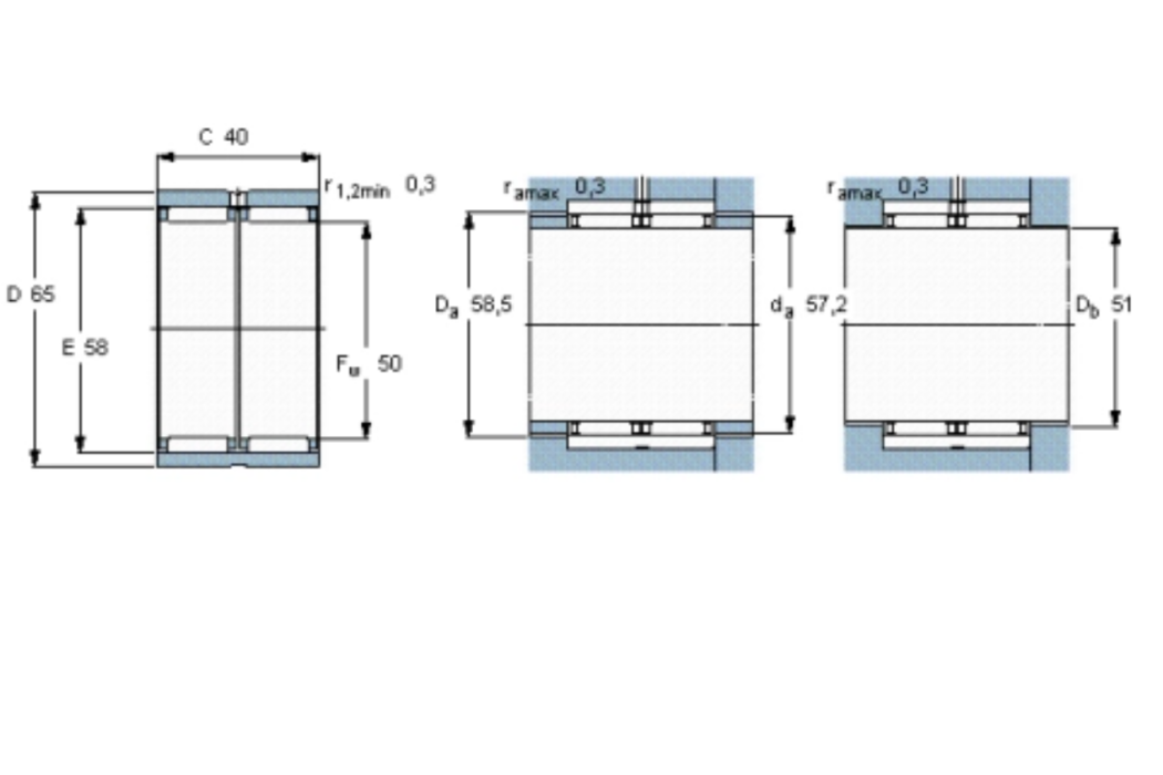 SKF RNAO50x65x40軸承 SKF RNAO50x65x40軸承