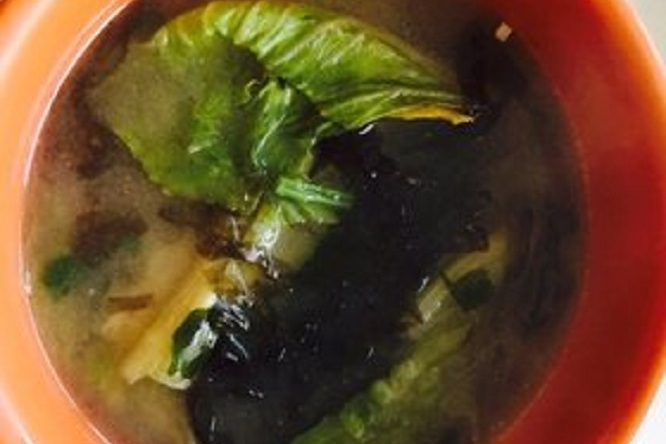 紫菜生菜湯 紫菜生菜湯